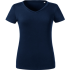 Podgląd modelu Koszulka damska V-neck bawełna organiczna Russell GOTS F225