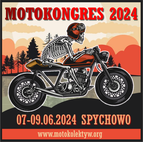 Nadruk Motokongres 2024 - - Przód